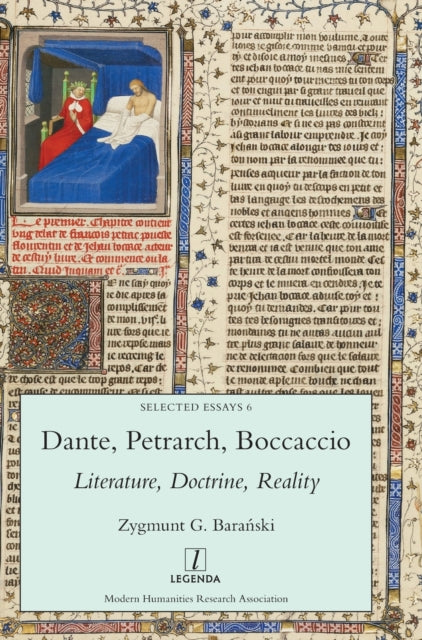 Book cover of: Dante, Petrarch, Boccaccio. By: Zygmunt G. Barański