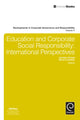 Book cover of: Education and Corporate Social Responsibility