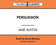 Book cover of: Persuasion
