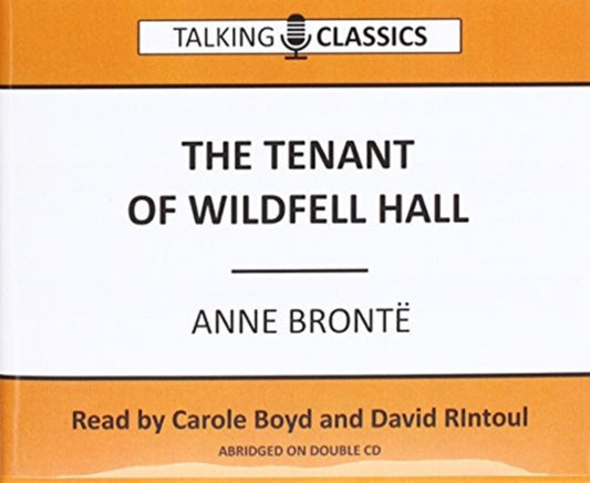 Book cover of: Tenant of Wildfell Hall