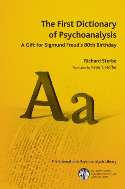 Book cover of: First Dictionary of Psychoanalysis. By: Richard Sterba