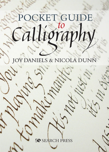 Book cover of: Pocket Guide to Calligraphy. By: Joy Daniels