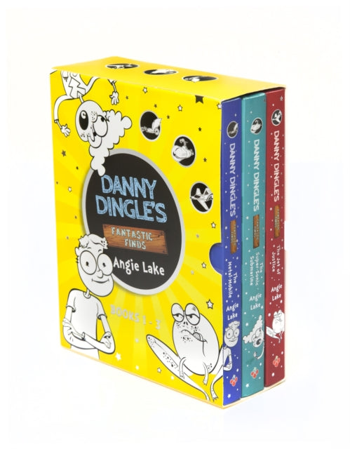 Book cover of: Danny Dingle's Fantastic Finds: Books 1-3. By: Angie Lake