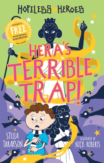 Book cover of: Hera's Terrible Trap!. By: Stella Tarakson