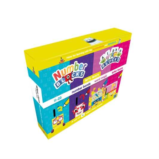 Book cover of: Numberblocks and Alphablocks: Let's Learn Numbers and Letters Set