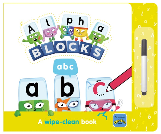 Alphablocks ABC: A Wipe-Clean Book 9781782269564 Joe Elliot