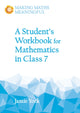 Book cover of: Student's Workbook for Mathematics in Class 7. By: Jamie York