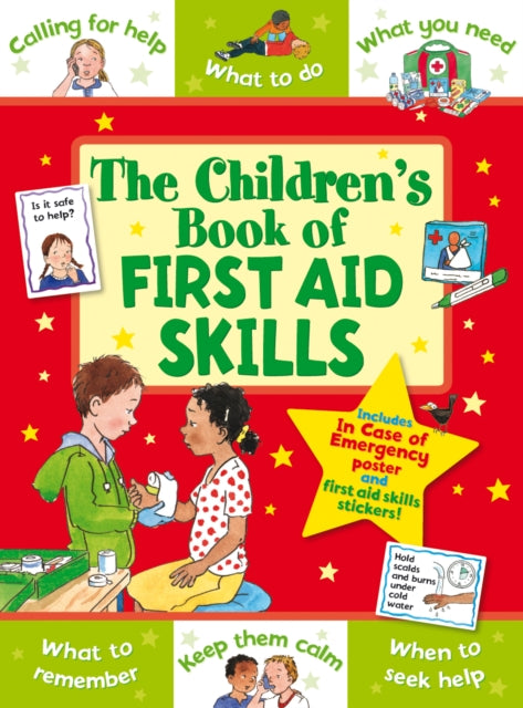 Book cover of: Children's Book of First Aid Skills. By: Sophie Giles