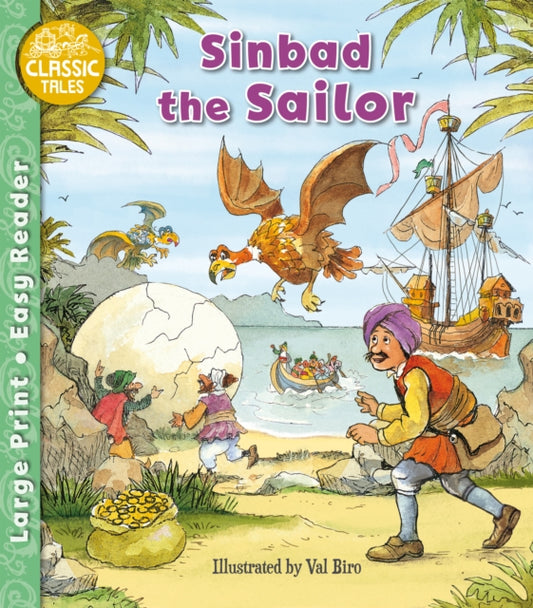 Book cover of: Sinbad the Sailor. By: Val Biro