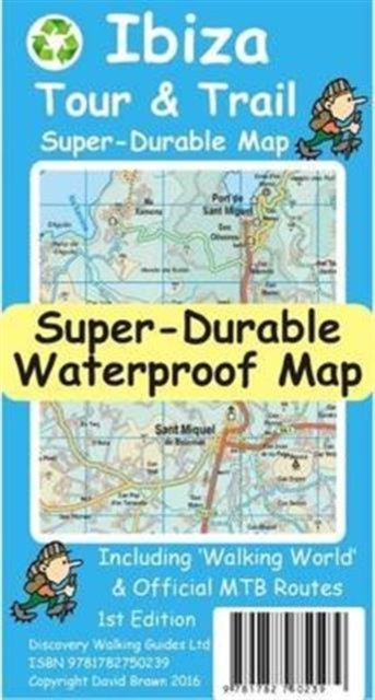 Book cover of: Ibiza Tour and Trail Map