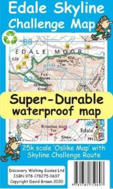 Book cover of: Edale Skyline Challenge Map