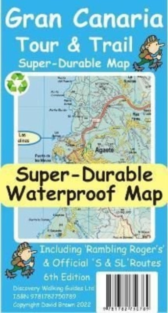 Book cover of: Gran Canaria Tour and Trail Map