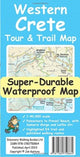 Book cover of: Western Crete Tour & Trail Super-Durable Map
