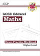 Book cover of: GCSE Maths Edexcel Exam Practice Workbook: Higher - includes Video Solutions and Answers