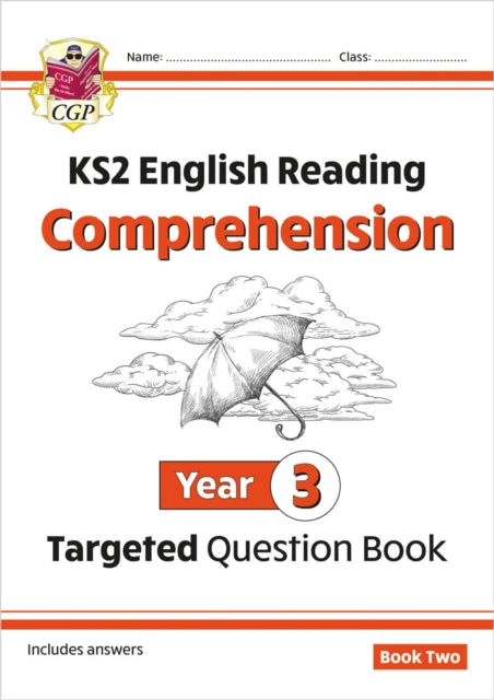 Book cover of: KS2 English Year 3 Reading Comprehension Targeted Question Book - Book 2 (with Answers)