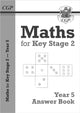 Book cover of: KS2 Maths Answers for Year 5 Textbook