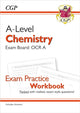 A-Level Chemistry: OCR A Year 1 & 2 Exam Practice Workbook - includes Answers 9781782949220 CGP Books