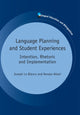 Book cover of: Language Planning and Student Experiences. By: Joseph Lo Bianco