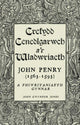 Book cover of: Crefydd, Cenedlgarwch a’r Wladwriaeth. By: John Gwynfor Jones