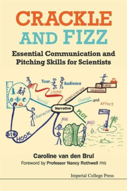 Book cover of: Crackle And Fizz: Essential Communication And Pitching Skills For Scientists. By: Caroline Van den Brul