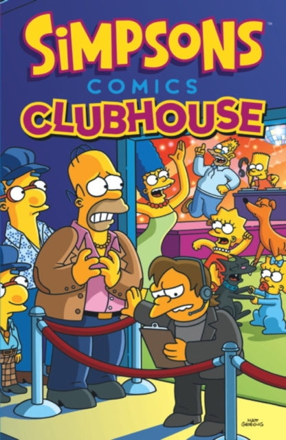 Book cover of: Simpsons - Comics Clubhouse