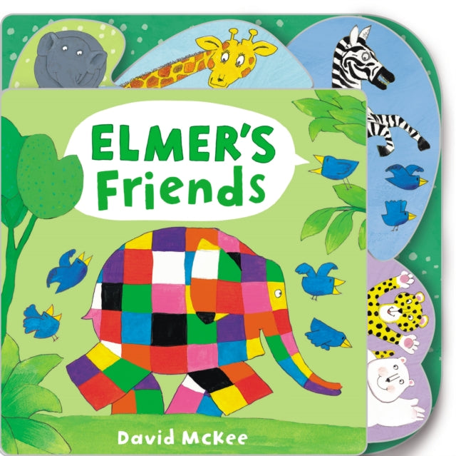 Book cover of: Elmer's Friends. By: David McKee