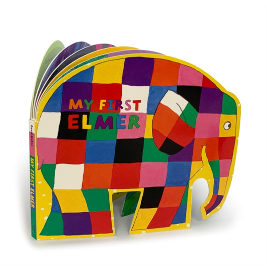 Book cover of: My First Elmer. By: David McKee