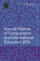 Book cover of: Annual Review of Comparative and International Education 2014. By: Alexander W. Wiseman