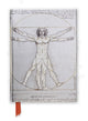 Book cover of: Da Vinci: Vitruvian Man (Foiled Journal). By: Flame Tree Publishing Staff