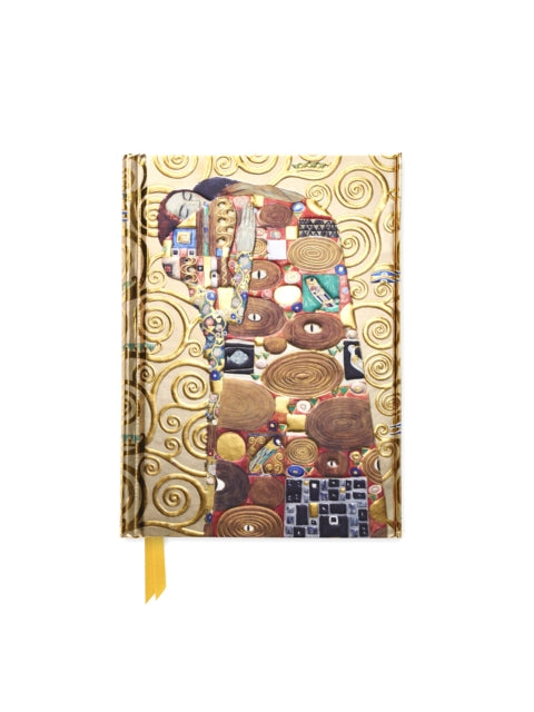 Book cover of: Gustav Klimt: Fulfilment (Foiled Pocket Journal). By: Flame Tree Publishing Staff