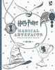 Book cover of: Harry Potter Magical Artefacts Colouring Book 4. By: Warner Brothers