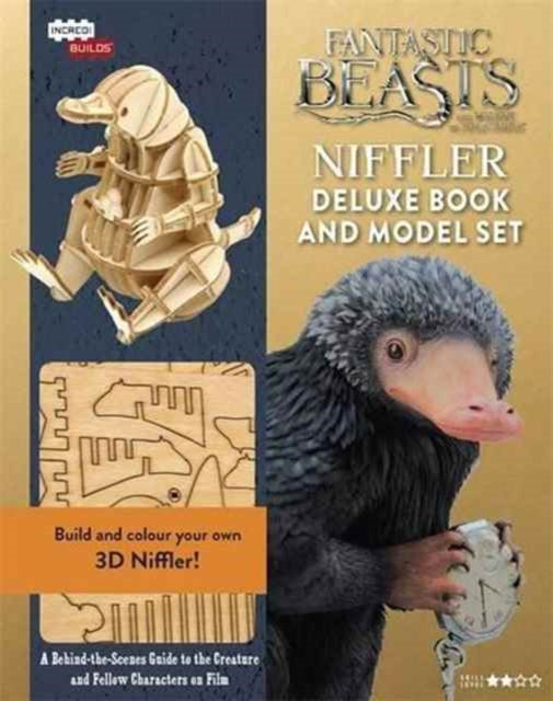 Book cover of: IncrediBuilds - Fantastic Beasts - Niffler. By: Ramin Zahed