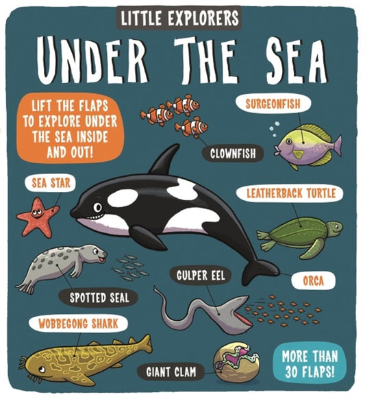 Book cover of: Little Explorers: Under the Sea. By: Staff Dynamo Ltd.