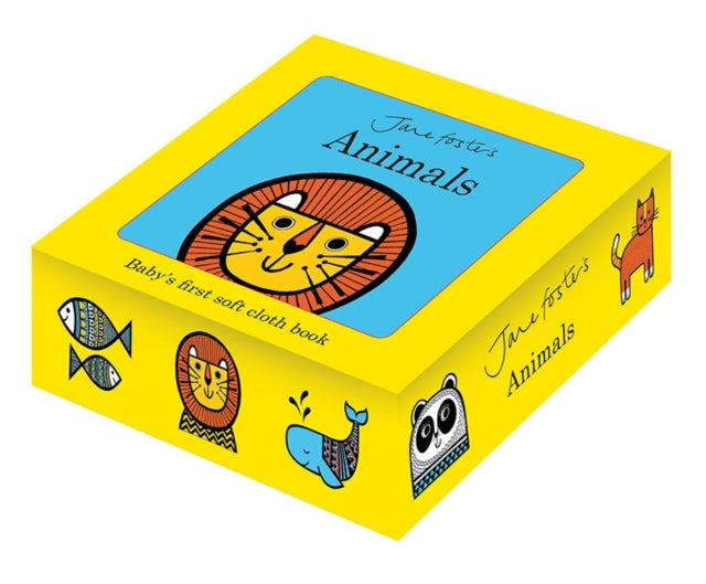 Book cover of: Jane Foster's Animals cloth book. By: Jane Foster