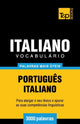 Book cover of: Vocabulario Portugues-Italiano - 3000 palavras mais uteis