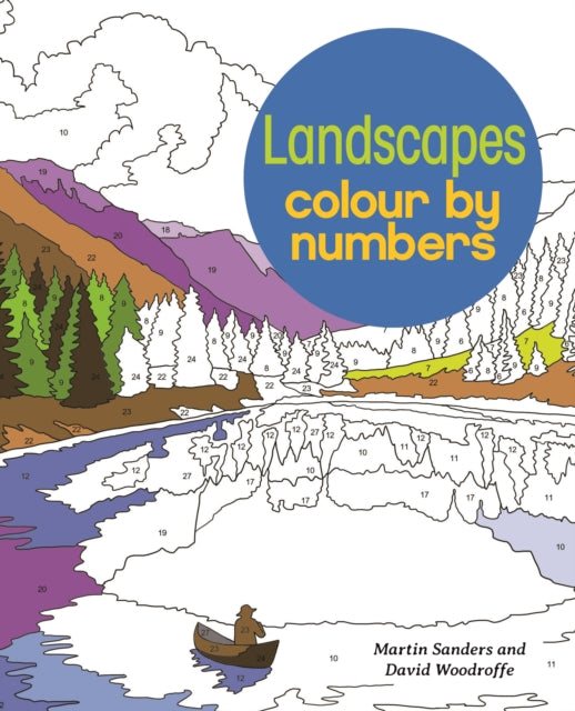 Book cover of: Landscapes Colour by Numbers
