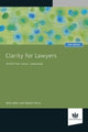 Book cover of: Clarity for Lawyers
