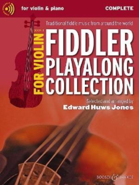 Book cover of: Fiddler Playalong Collection for Violin Book 1. By: Hal Leonard Corp.