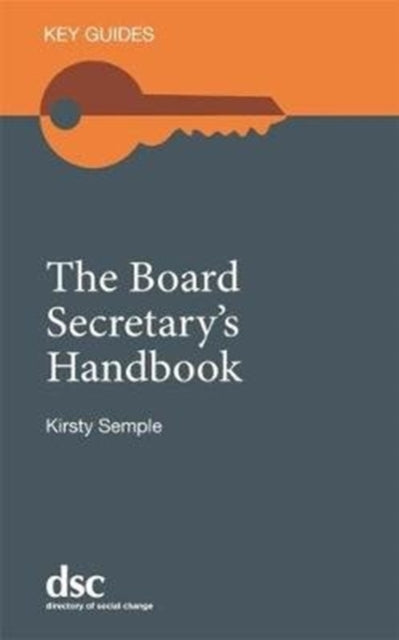 Book cover of: Board Secretary's Handbook. By: Kirsty Semple