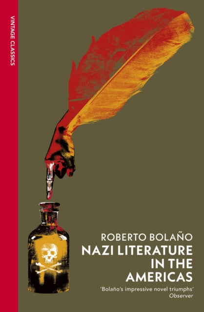 Book cover of: Nazi Literature in the Americas. By: Roberto Bolaño