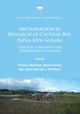 Book cover of: Archaeological Research at Caution Bay, Papua New Guinea