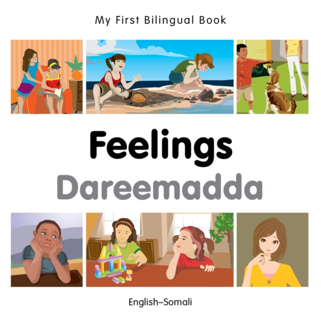 Book cover of: My First Bilingual Book -  Feelings (English-Somali). By: Milet publishing