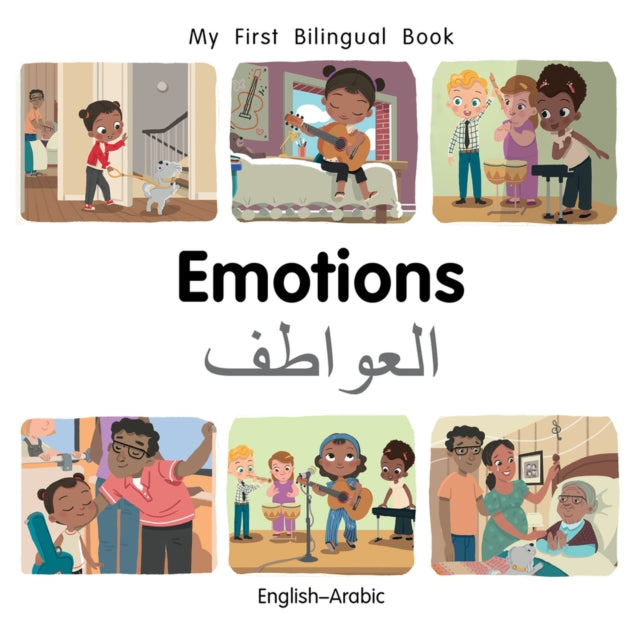 Book cover of: My First Bilingual BookEmotions (EnglishArabic). By: Patricia Billings