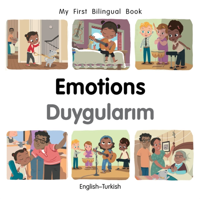 Book cover of: My First Bilingual BookEmotions (EnglishTurkish). By: Patricia Billings