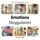 Book cover of: My First Bilingual BookEmotions (EnglishTurkish). By: Patricia Billings
