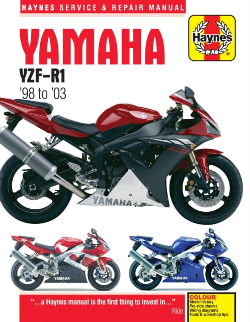 Book cover of: Yamaha YZF-R1 (98 - 03). By: Haynes Publishing