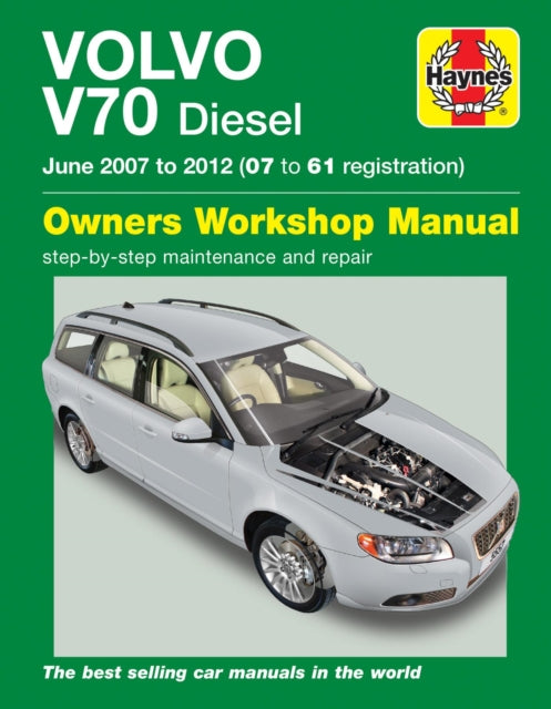 Book cover of: Volvo V70 Diesel (June 07 - 12) 07 to 61