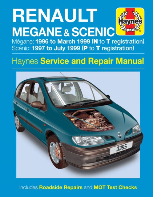 Book cover of: Renault Megane & Scenic Petrol & Diesel (96 - 99). By: Jeremy Churchill