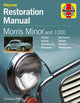 Book cover of: Morris Minor and 1000 Restoration Manual