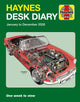 Book cover of: Haynes 2026 Desk Diary